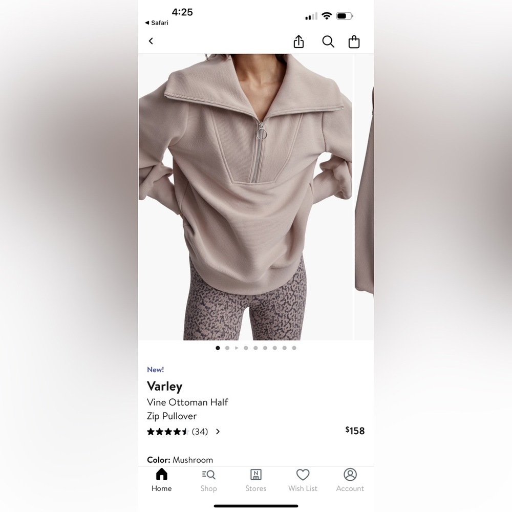 Varley sweater only worn once